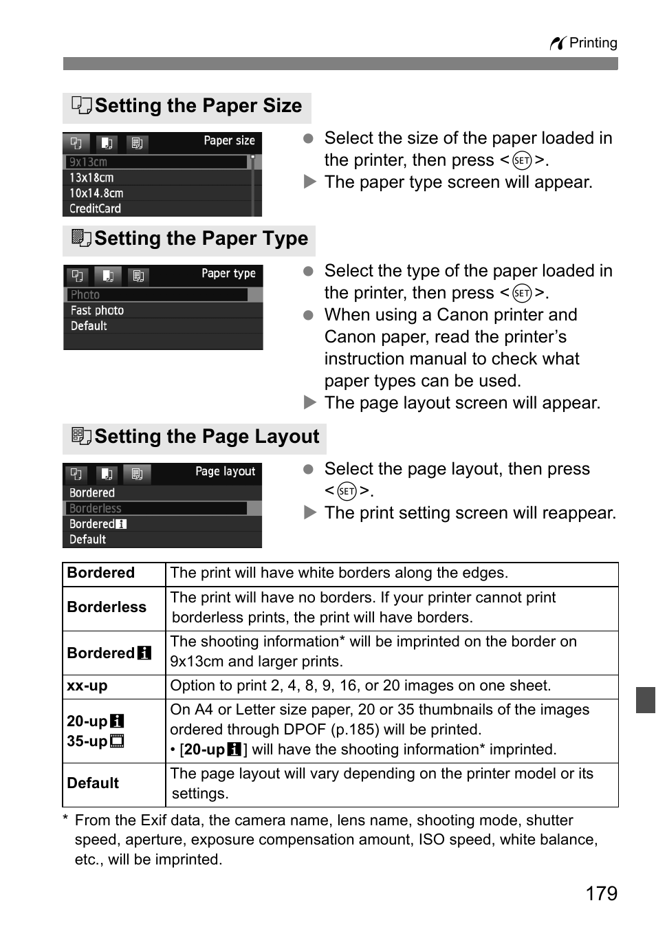 Canon 550D User Manual | Page 179 / 260