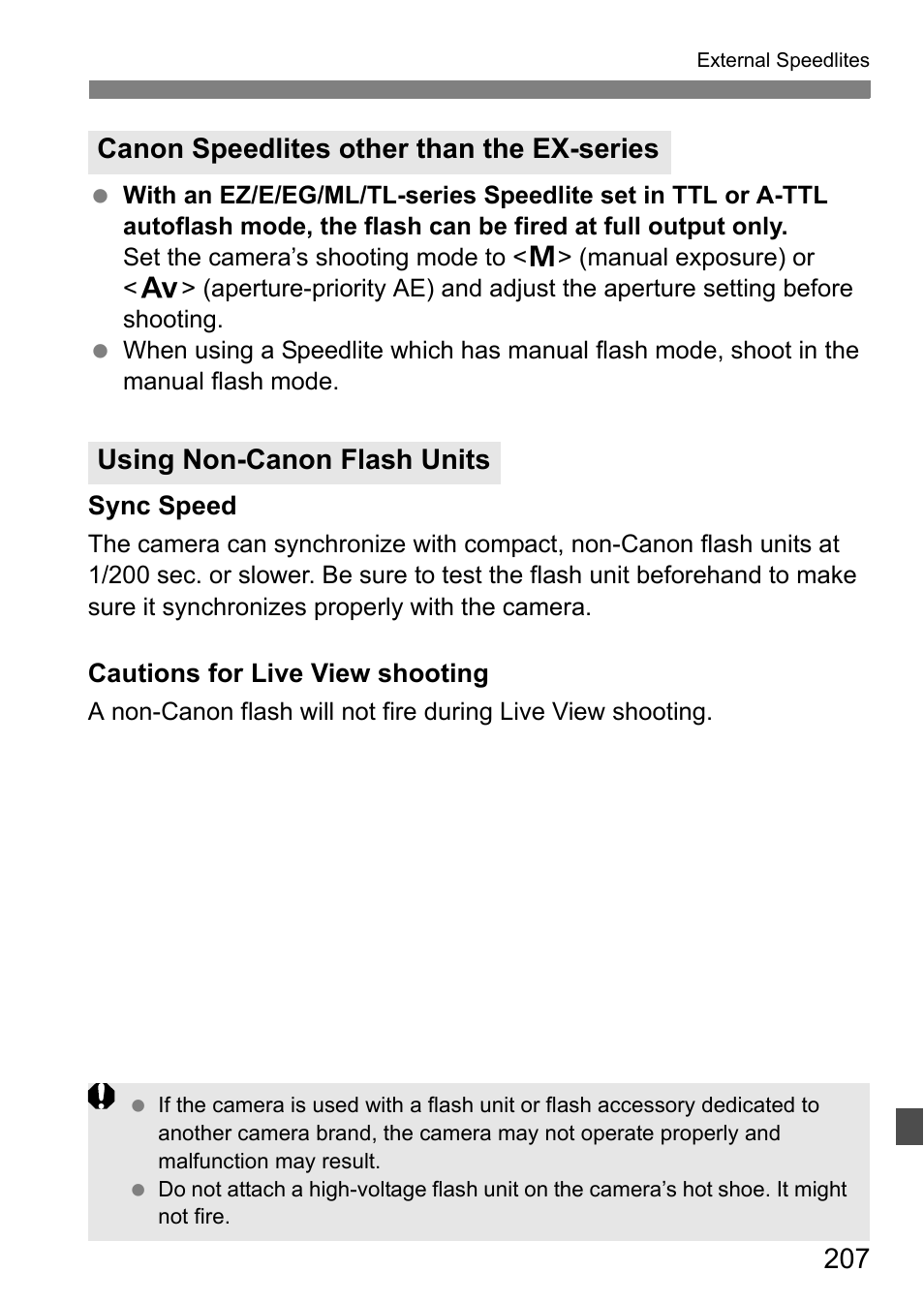 Canon 550D User Manual | Page 207 / 260