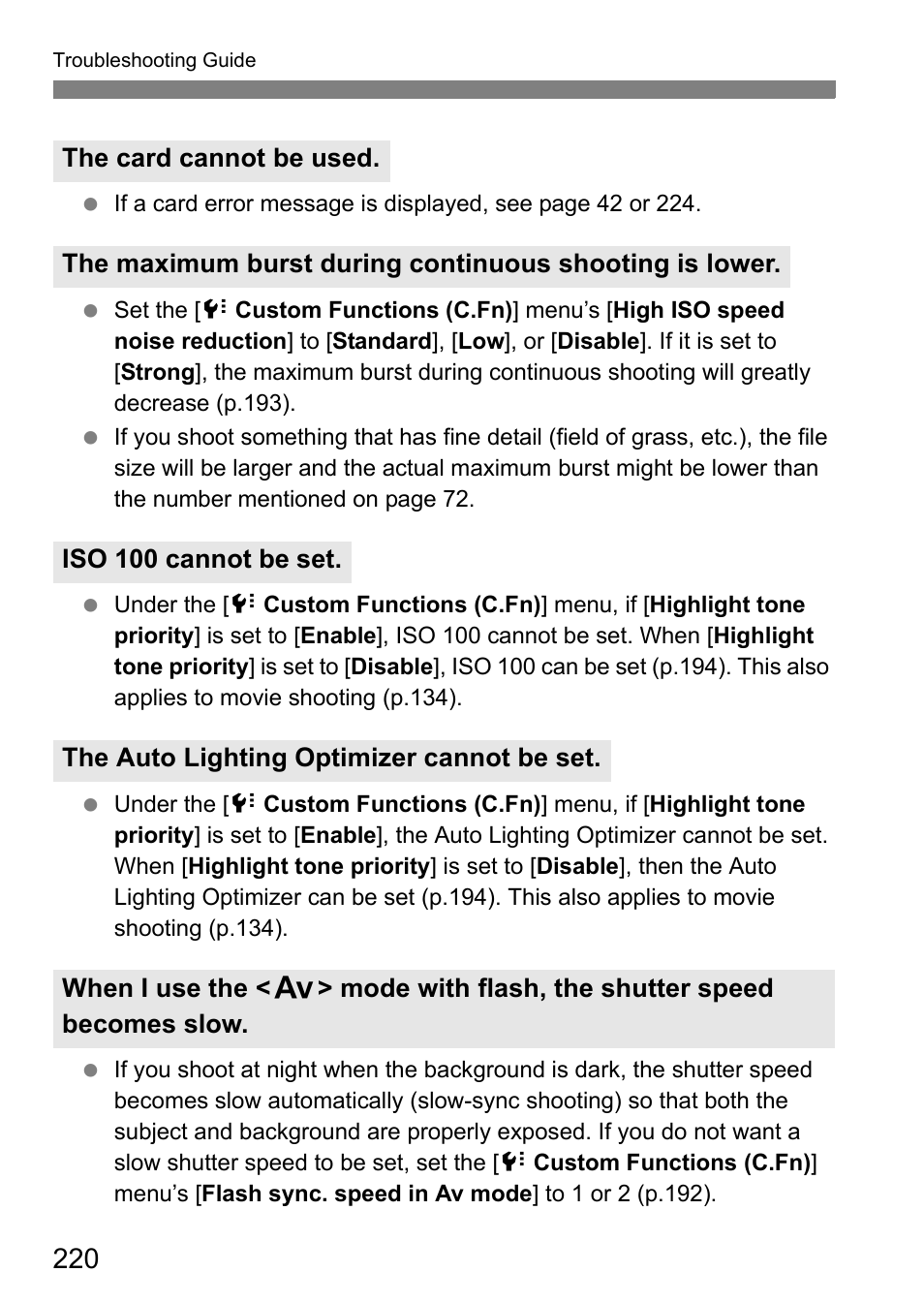 Canon 550D User Manual | Page 220 / 260