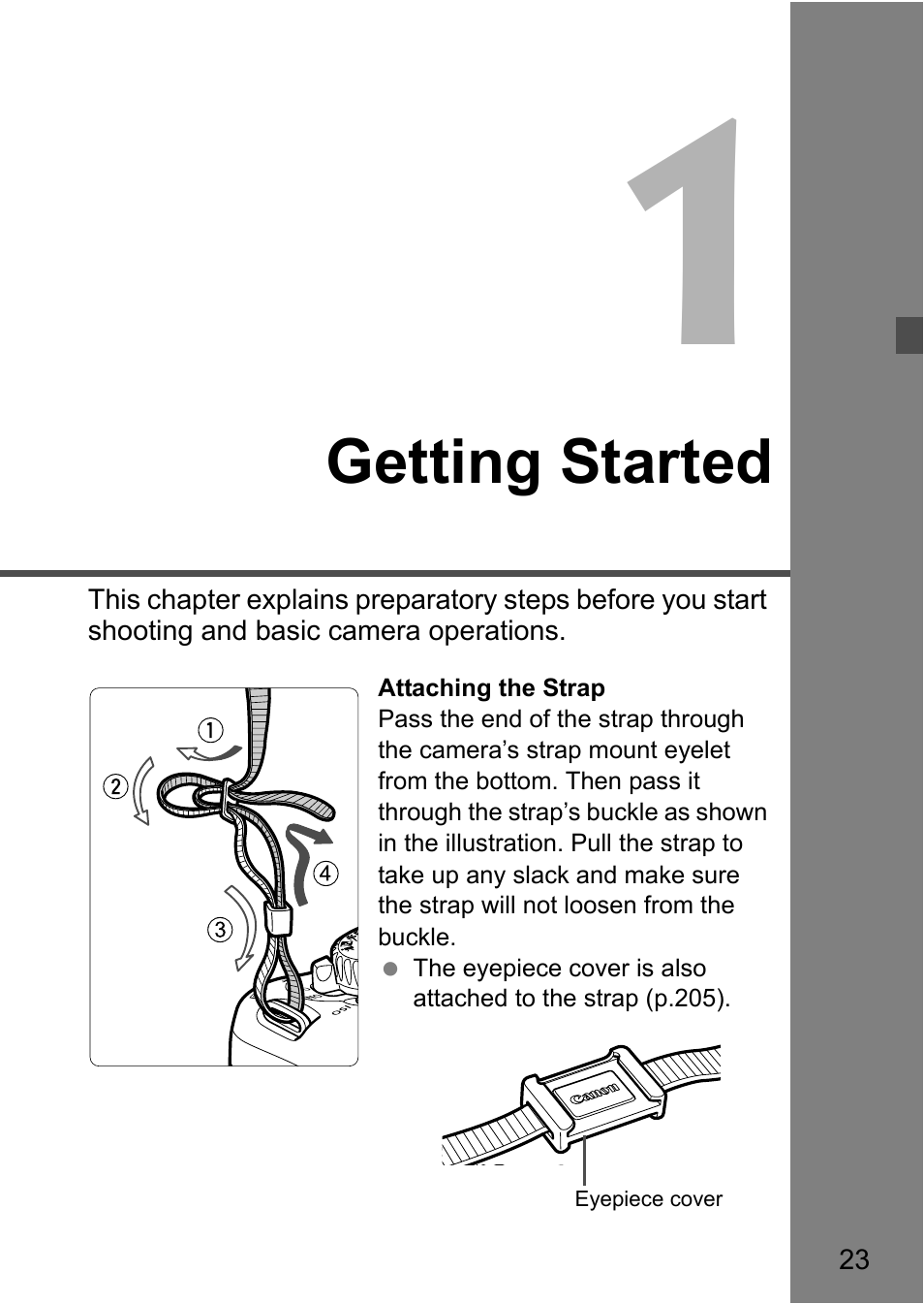 Canon 550D User Manual | Page 23 / 260