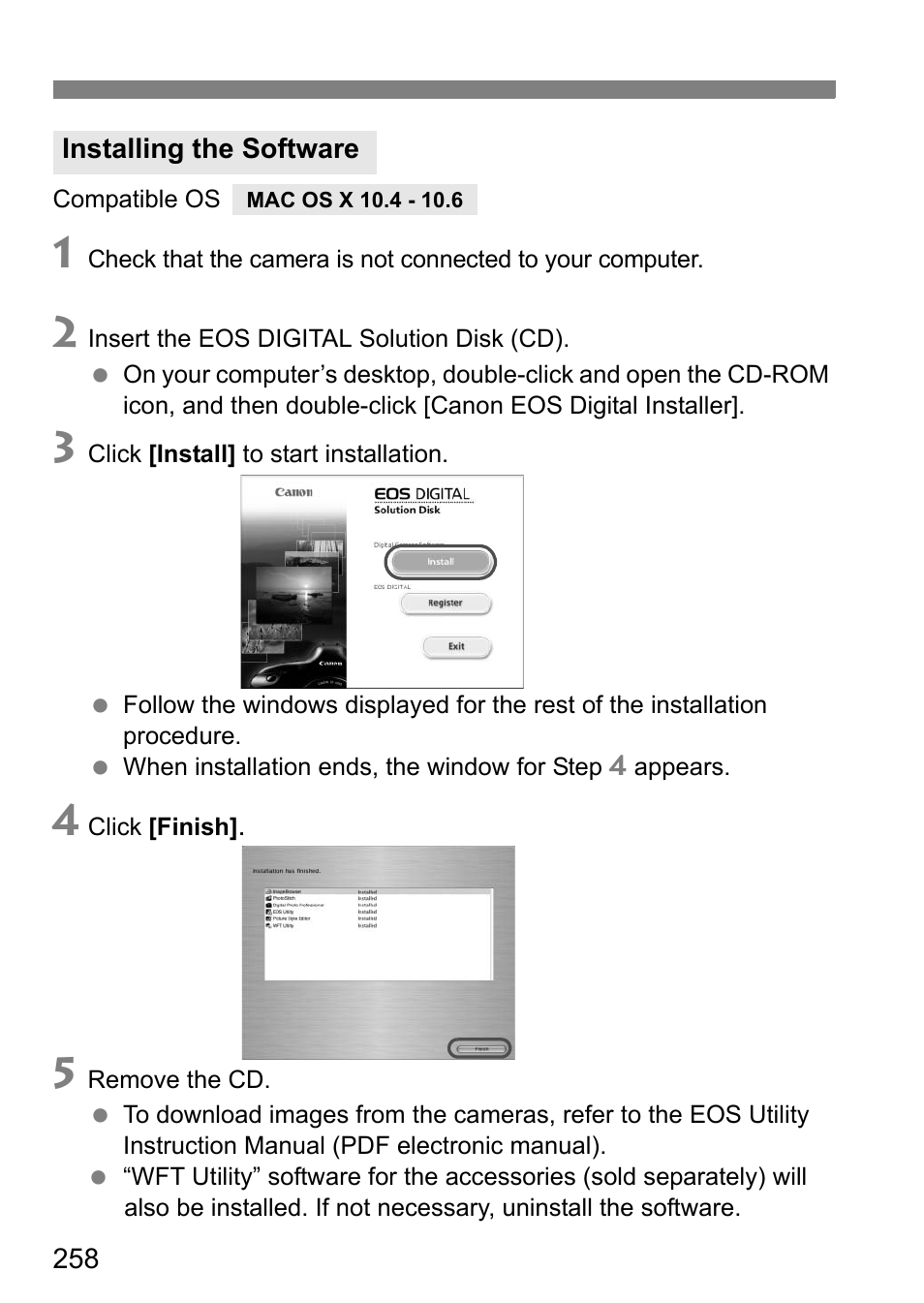 Canon 550D User Manual | Page 258 / 260