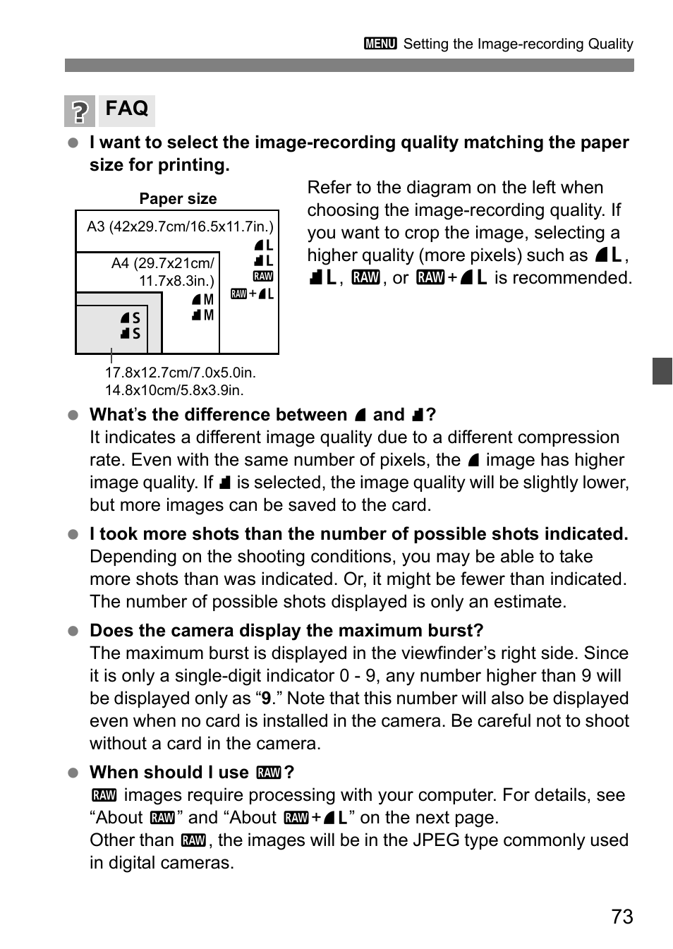 Canon 550D User Manual | Page 73 / 260