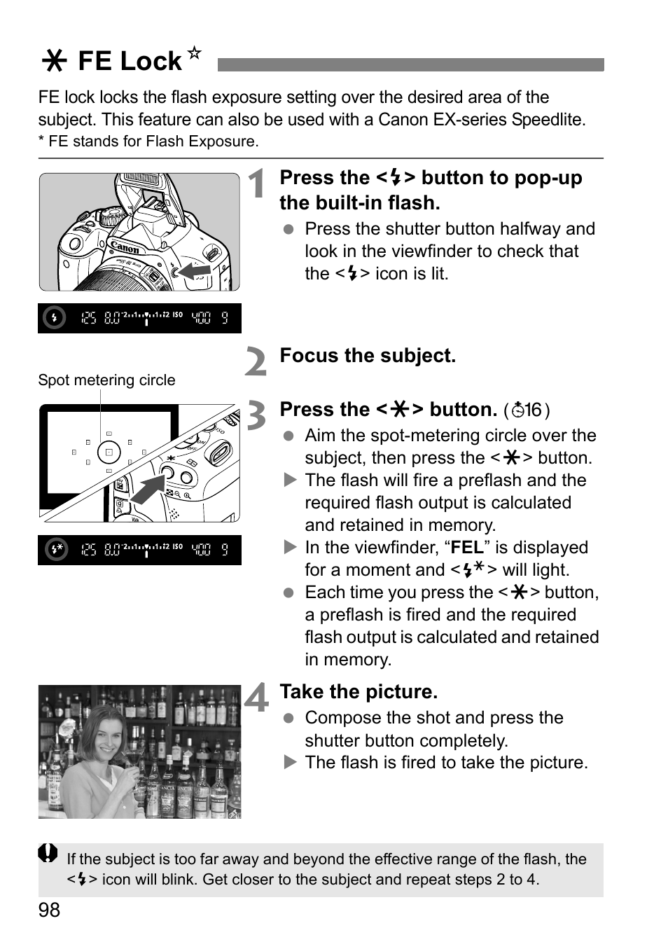 Afe lock n | Canon 550D User Manual | Page 98 / 260