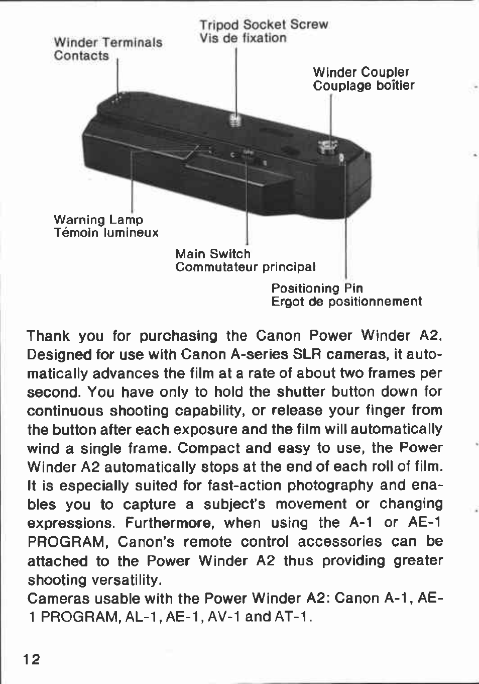 Ij ^ - h > h | Canon A2 User Manual | Page 12 / 51