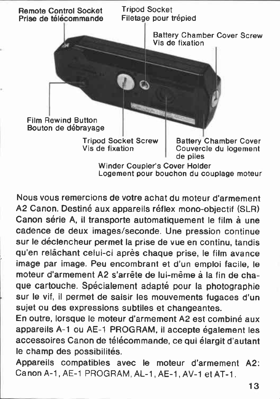 S: ü i, G ^ m, Íí ni | Canon A2 User Manual | Page 13 / 51