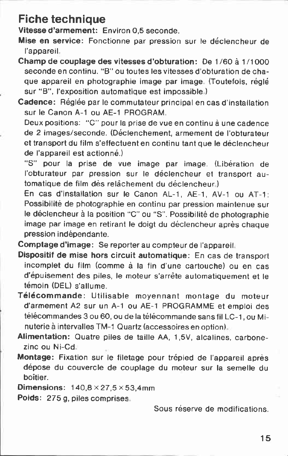 Canon A2 User Manual | Page 15 / 51