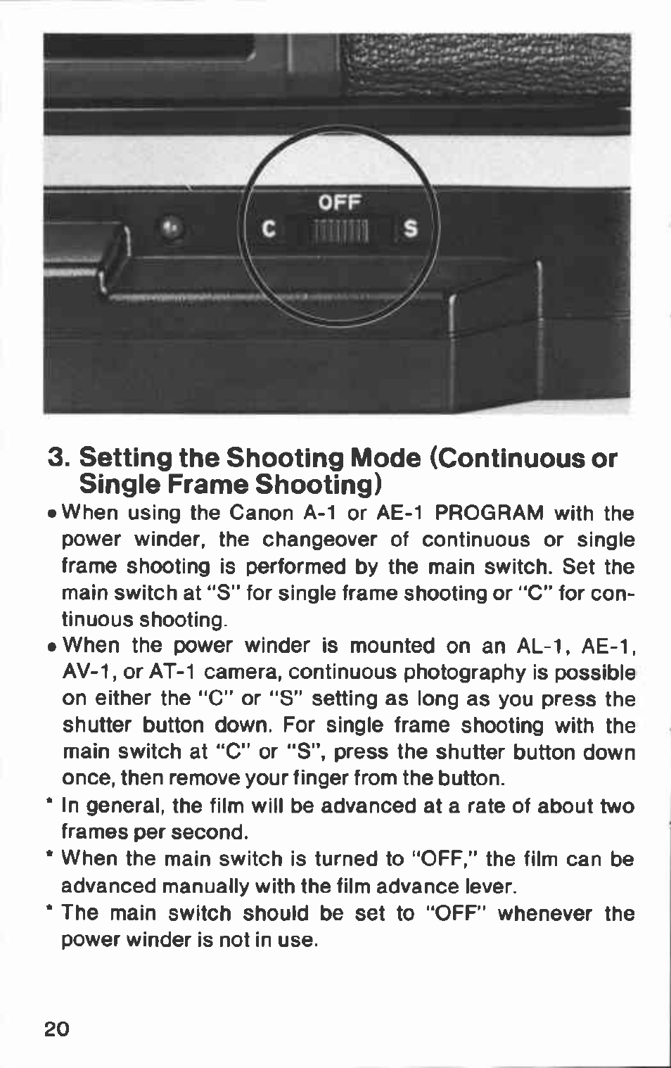 Mise en place des piles | Canon A2 User Manual | Page 20 / 51