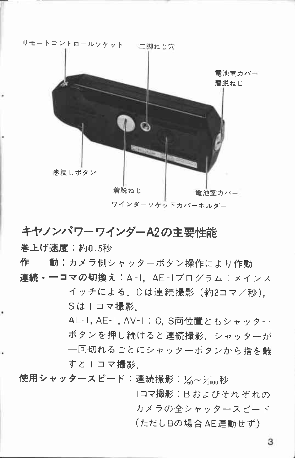 Canon A2 User Manual | Page 3 / 51