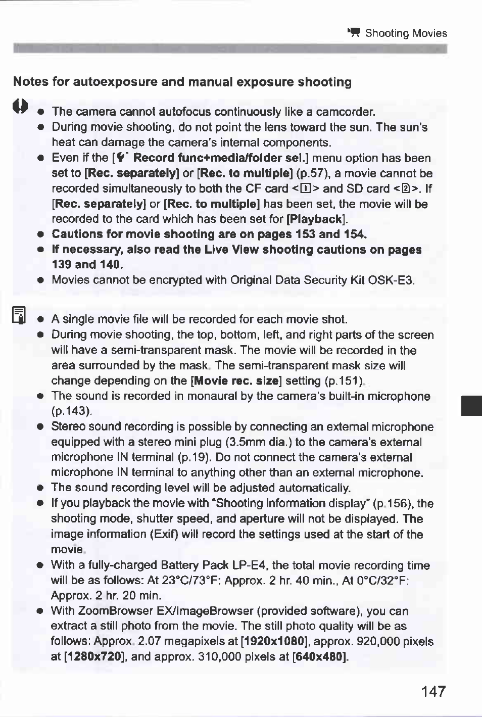 Canon EOS-1D Mark IV User Manual | Page 147 / 276