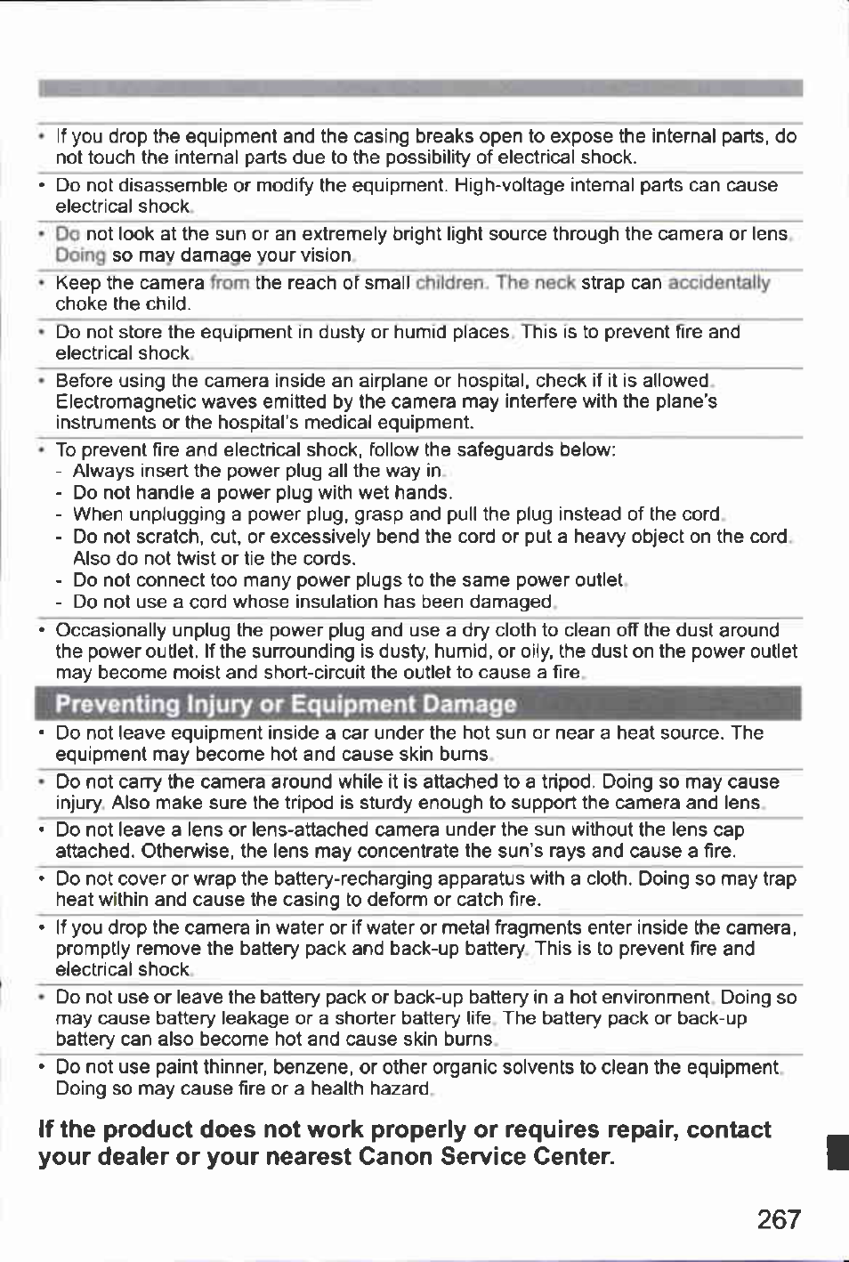 Canon EOS-1D Mark IV User Manual | Page 267 / 276