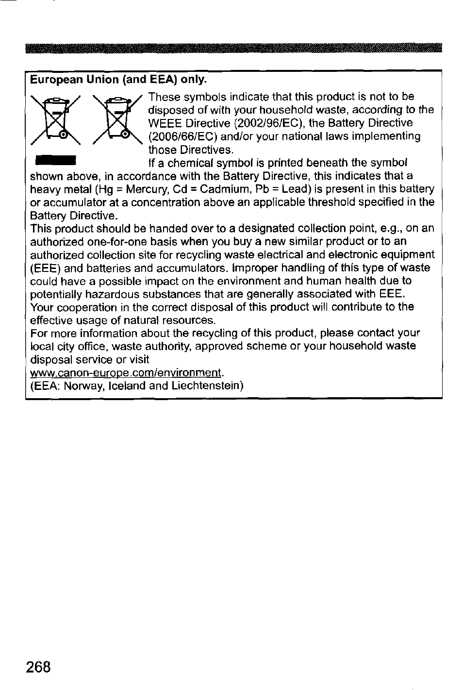 Canon EOS-1D Mark IV User Manual | Page 268 / 276