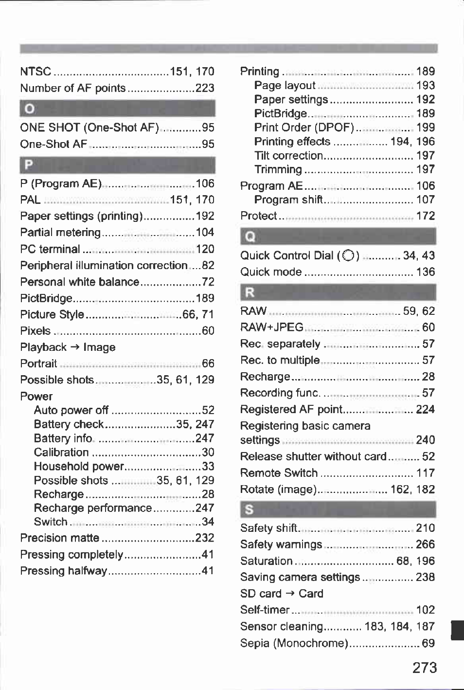 Canon EOS-1D Mark IV User Manual | Page 273 / 276