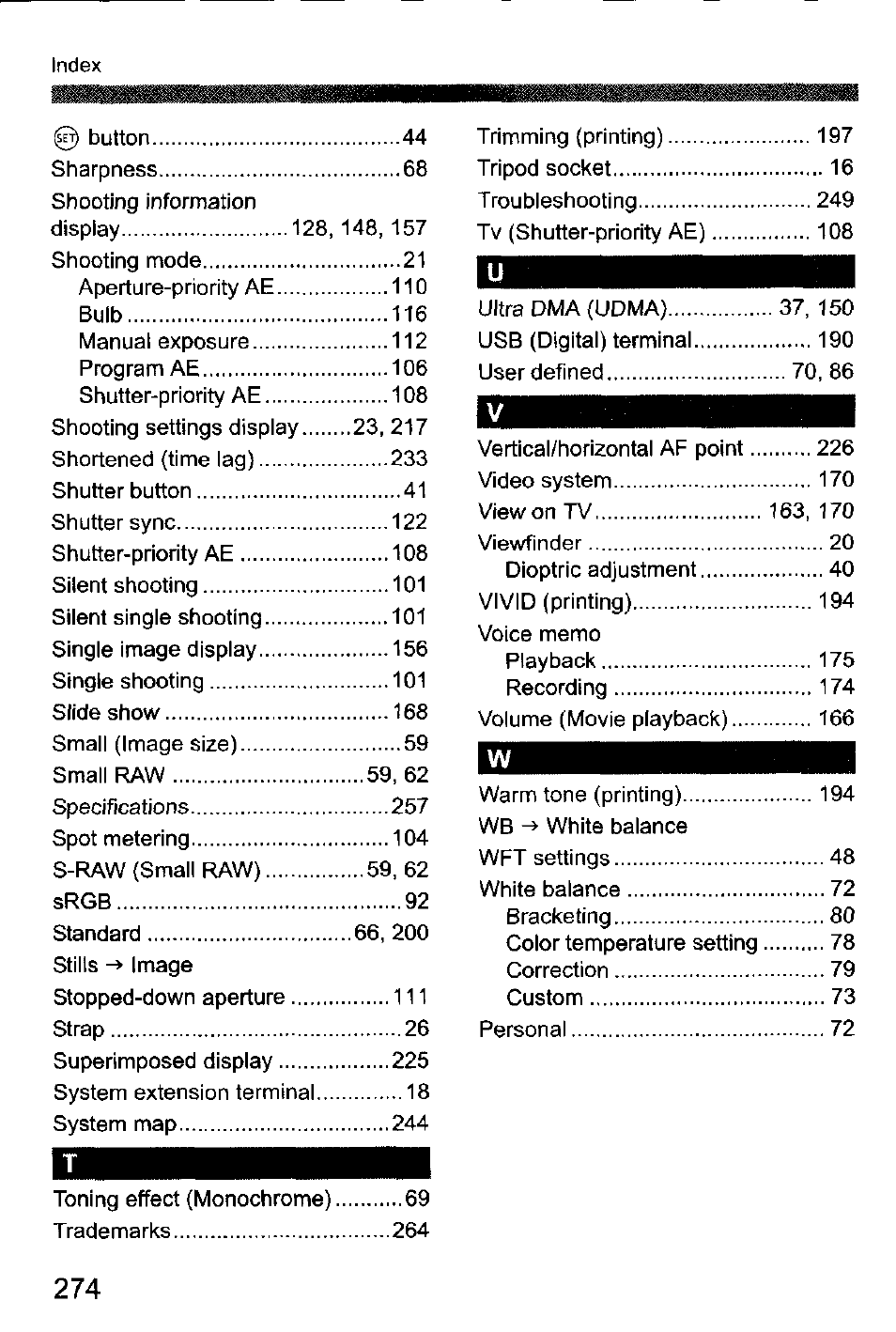 Canon EOS-1D Mark IV User Manual | Page 274 / 276