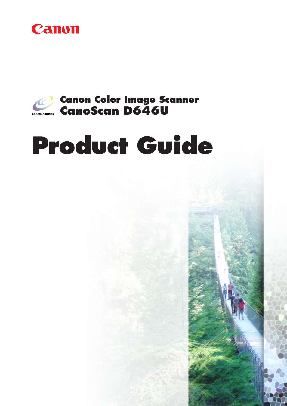 Canon CanoScan D646U User Manual | 21 pages