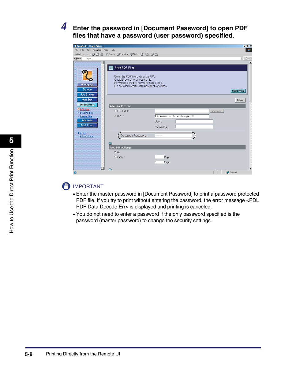 Canon IMAGE RUNNER 5075 User Manual | Page 142 / 250
