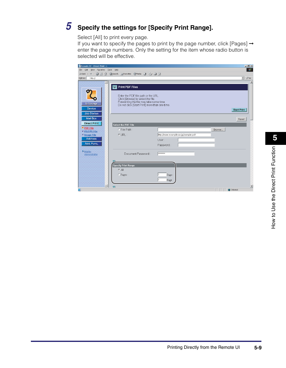 Canon IMAGE RUNNER 5075 User Manual | Page 143 / 250