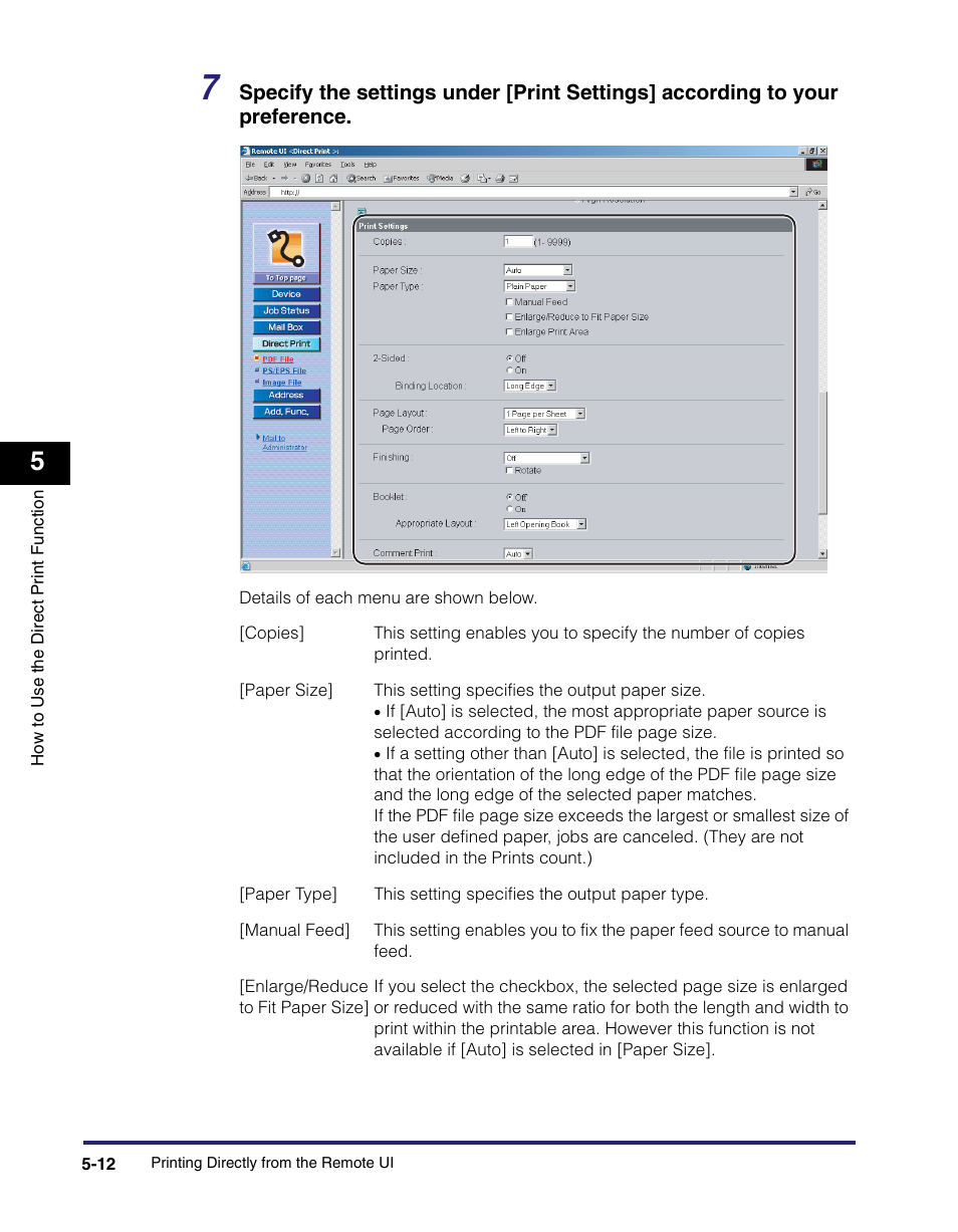 Canon IMAGE RUNNER 5075 User Manual | Page 146 / 250