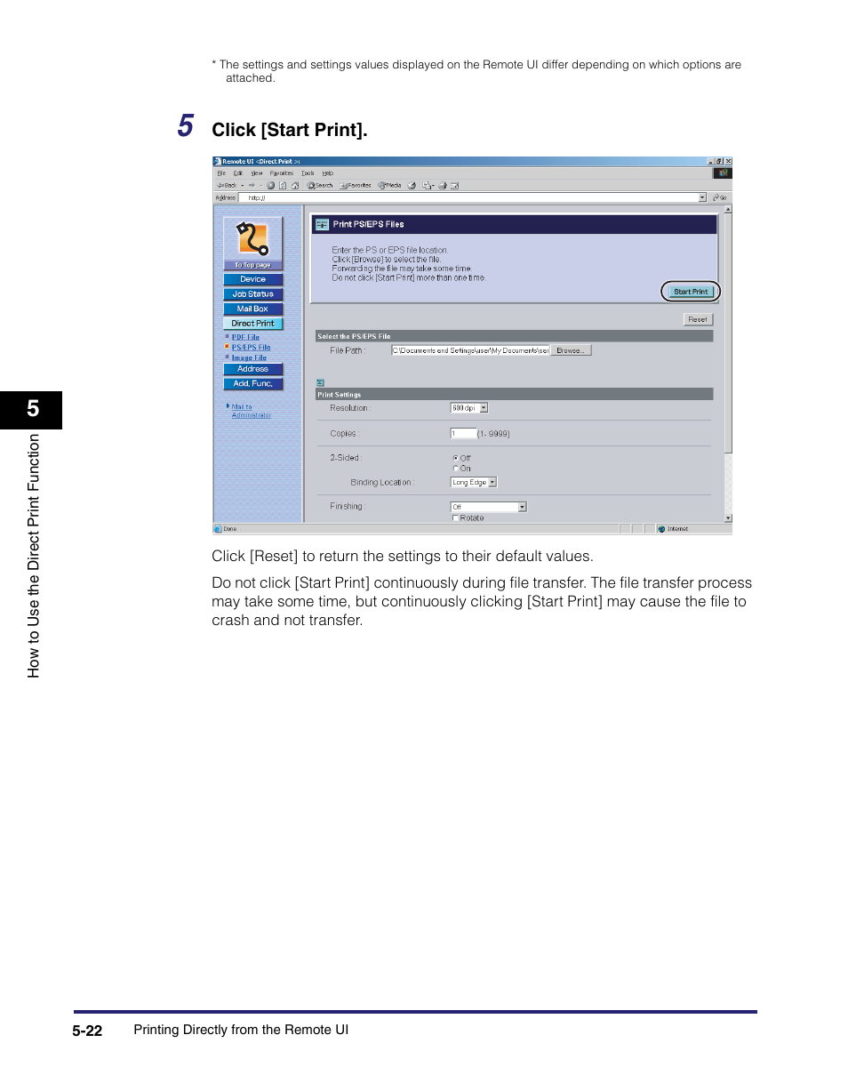 Canon IMAGE RUNNER 5075 User Manual | Page 156 / 250