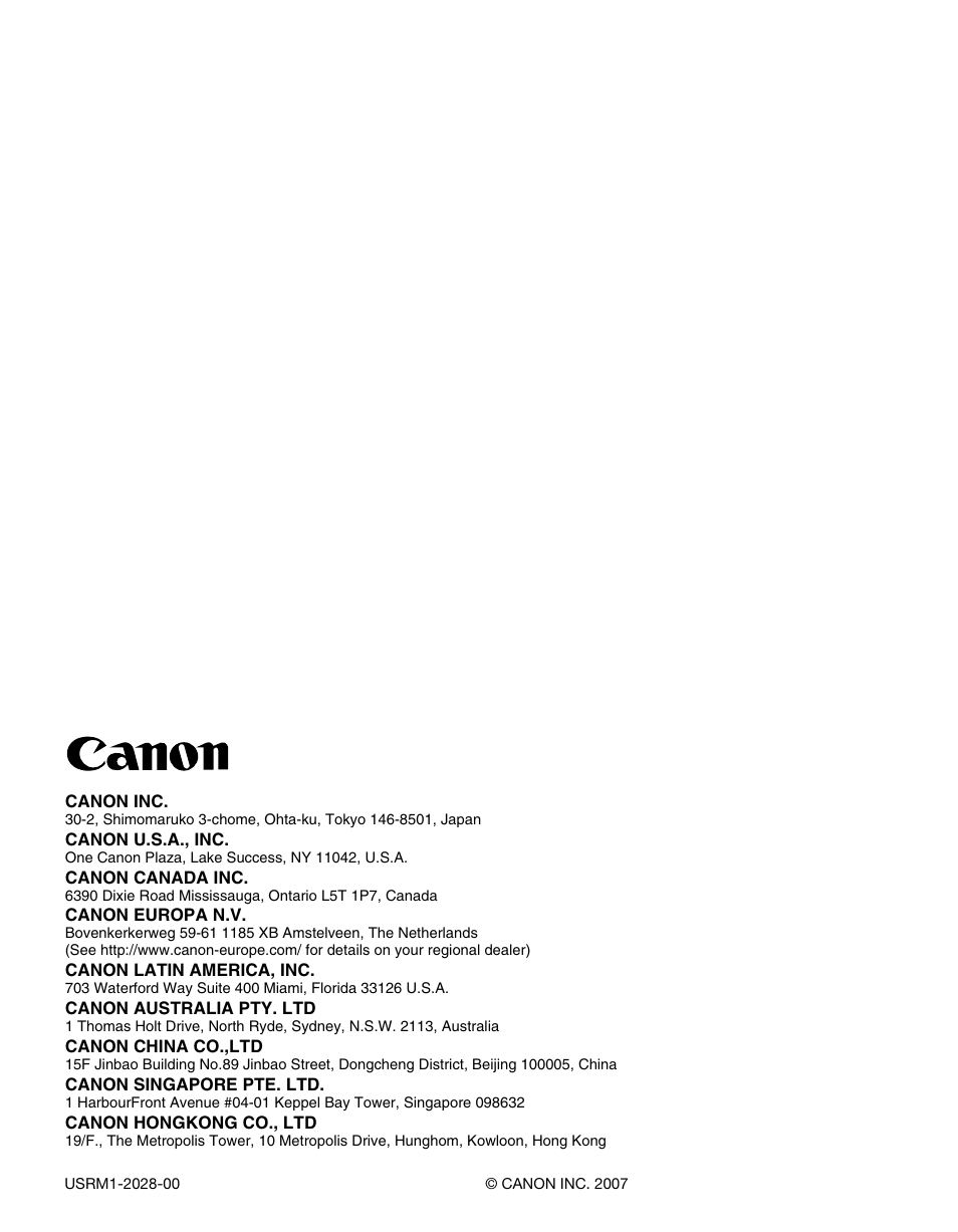 Canon IMAGE RUNNER 5075 User Manual | Page 250 / 250