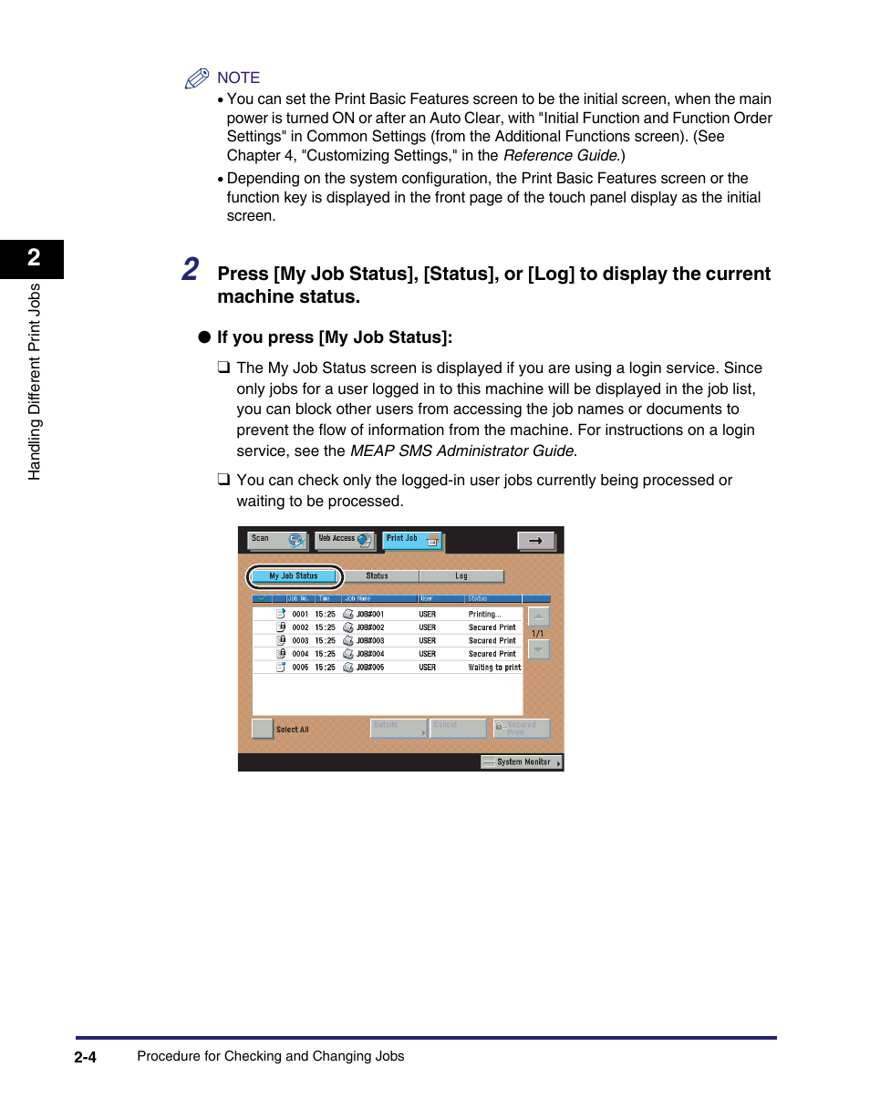 Canon IMAGE RUNNER 5075 User Manual | Page 38 / 250