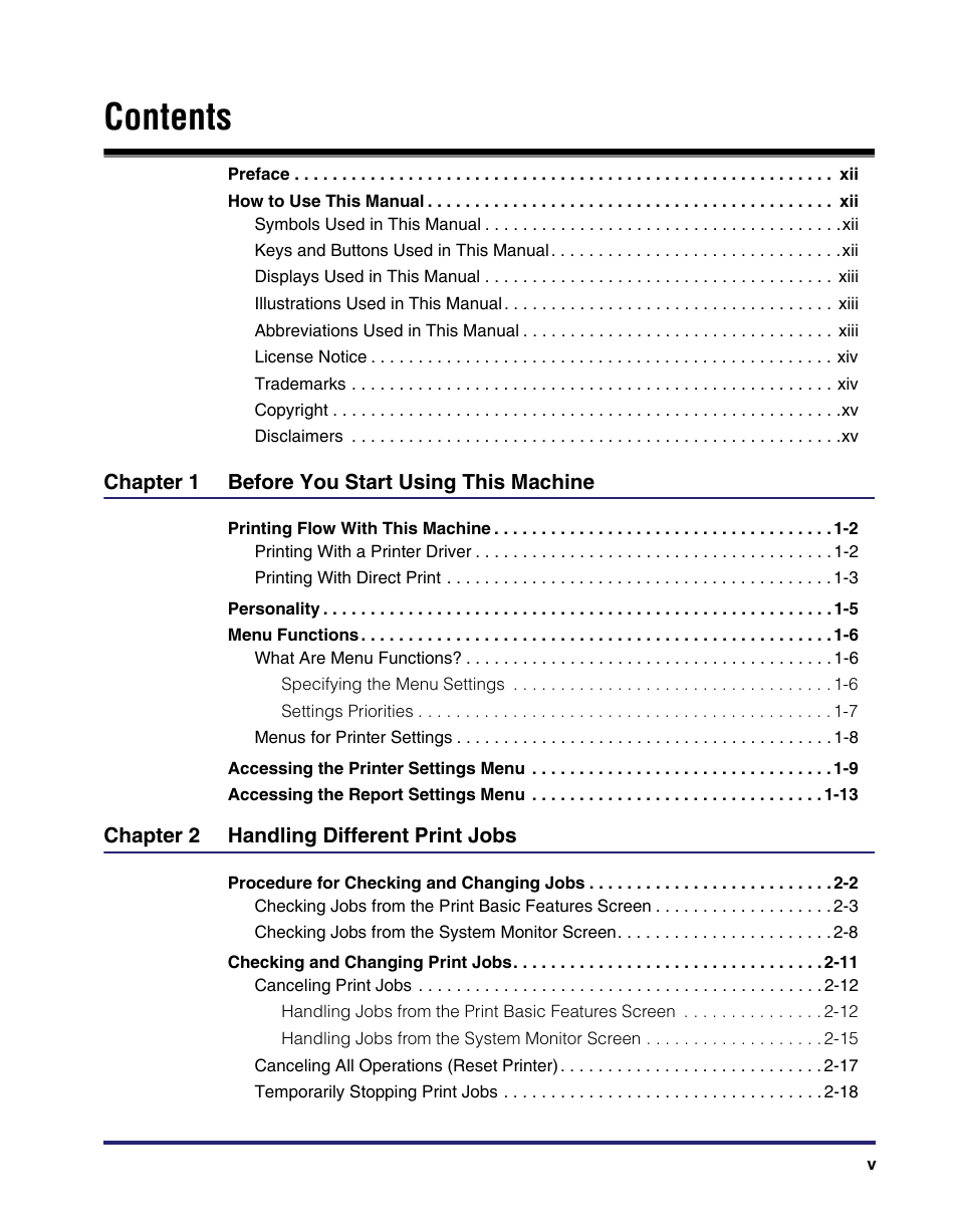 Canon IMAGE RUNNER 5075 User Manual | Page 7 / 250