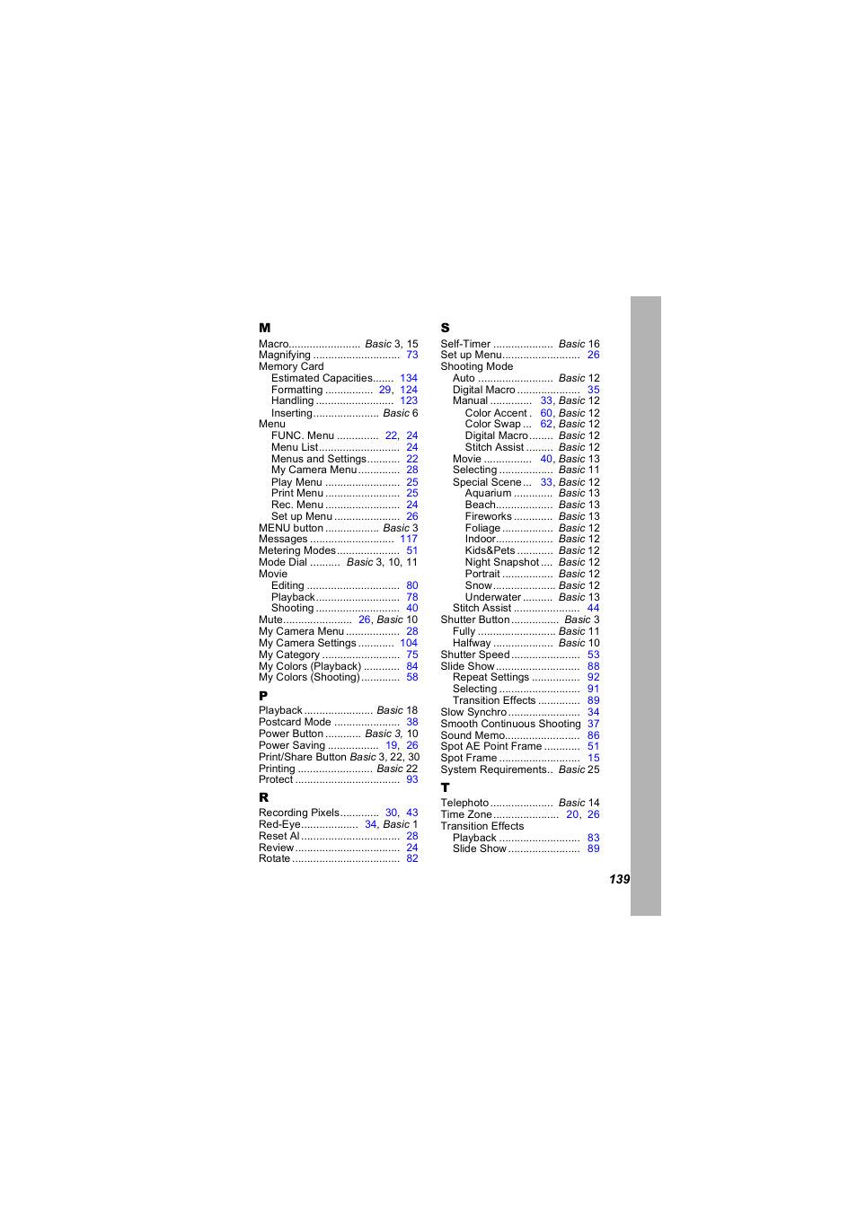 Canon 850 IS User Manual | Page 141 / 146