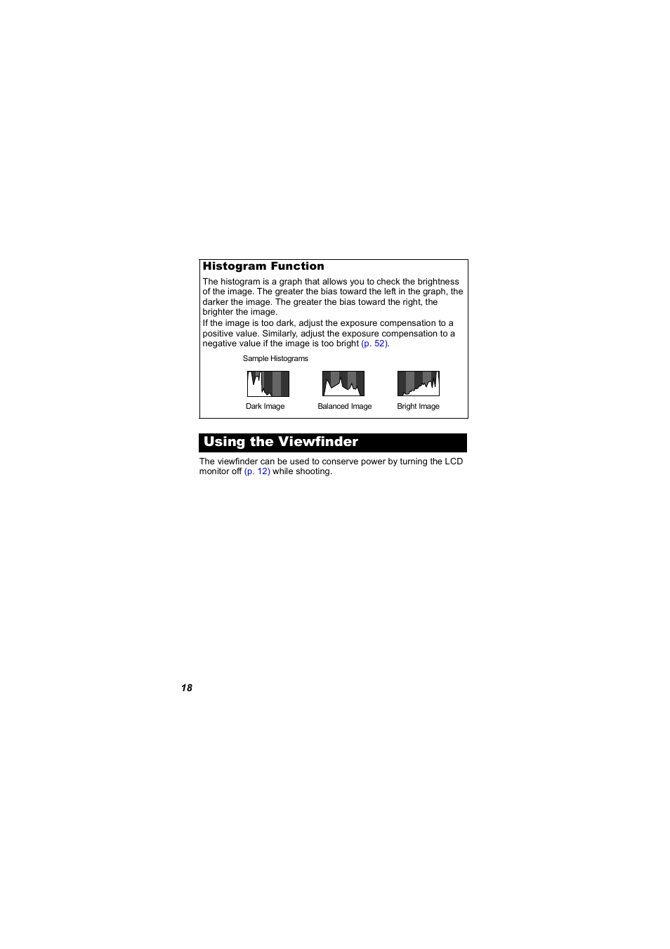 Using the viewfinder | Canon 850 IS User Manual | Page 20 / 146