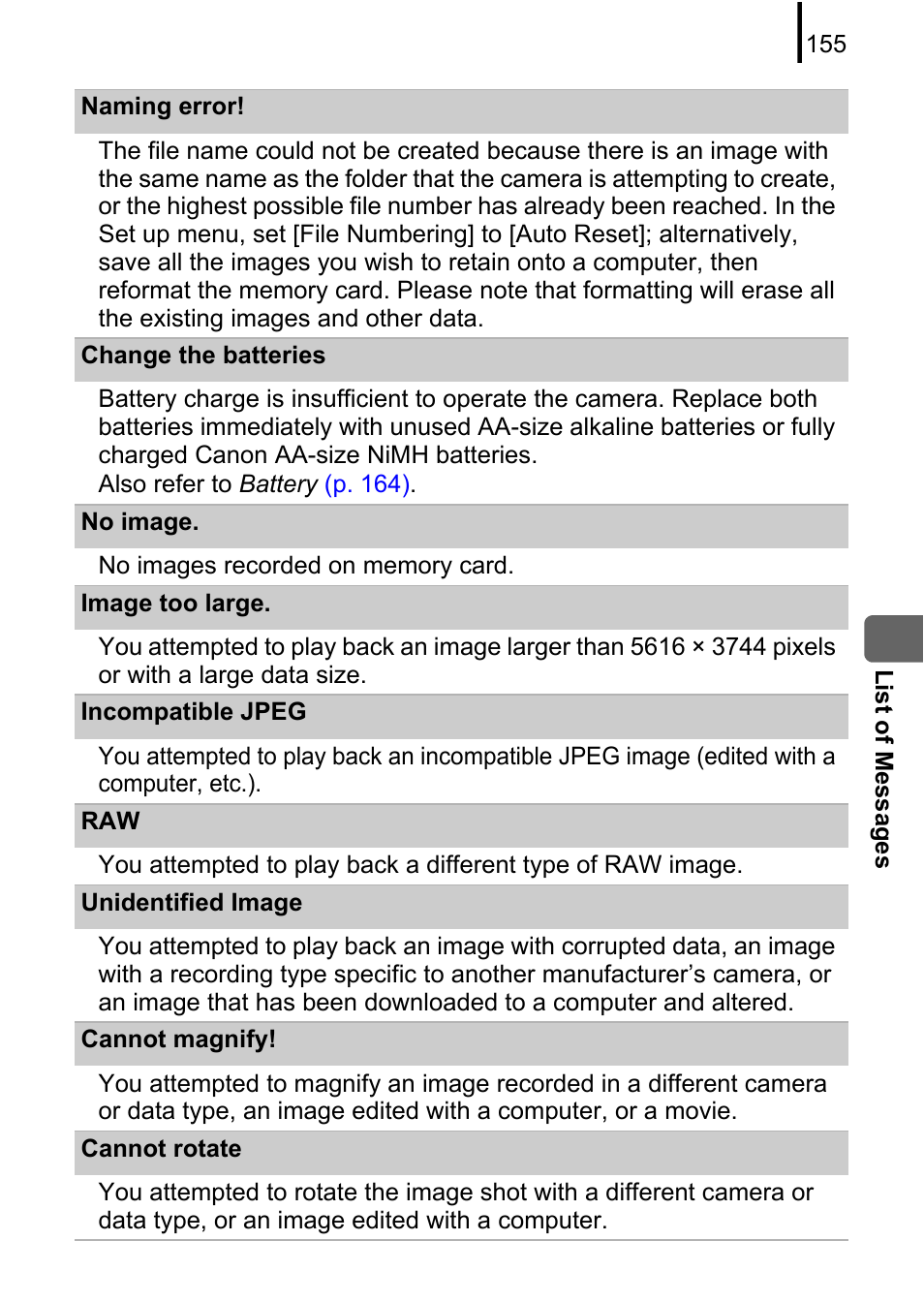 Canon A580 User Manual | Page 157 / 195