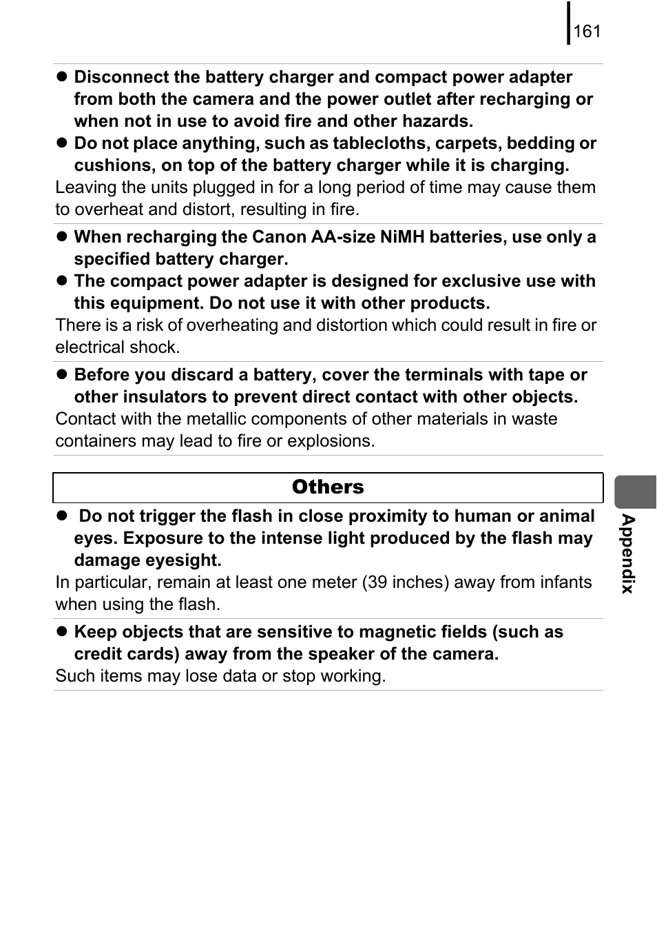 Others | Canon A580 User Manual | Page 163 / 195