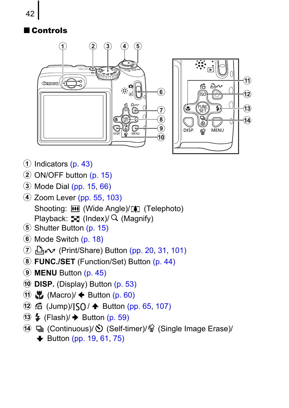 Canon A580 User Manual | Page 44 / 195