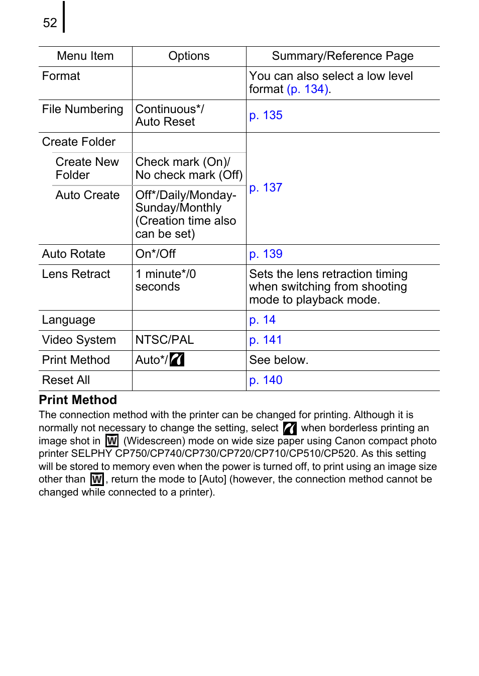 Canon A580 User Manual | Page 54 / 195