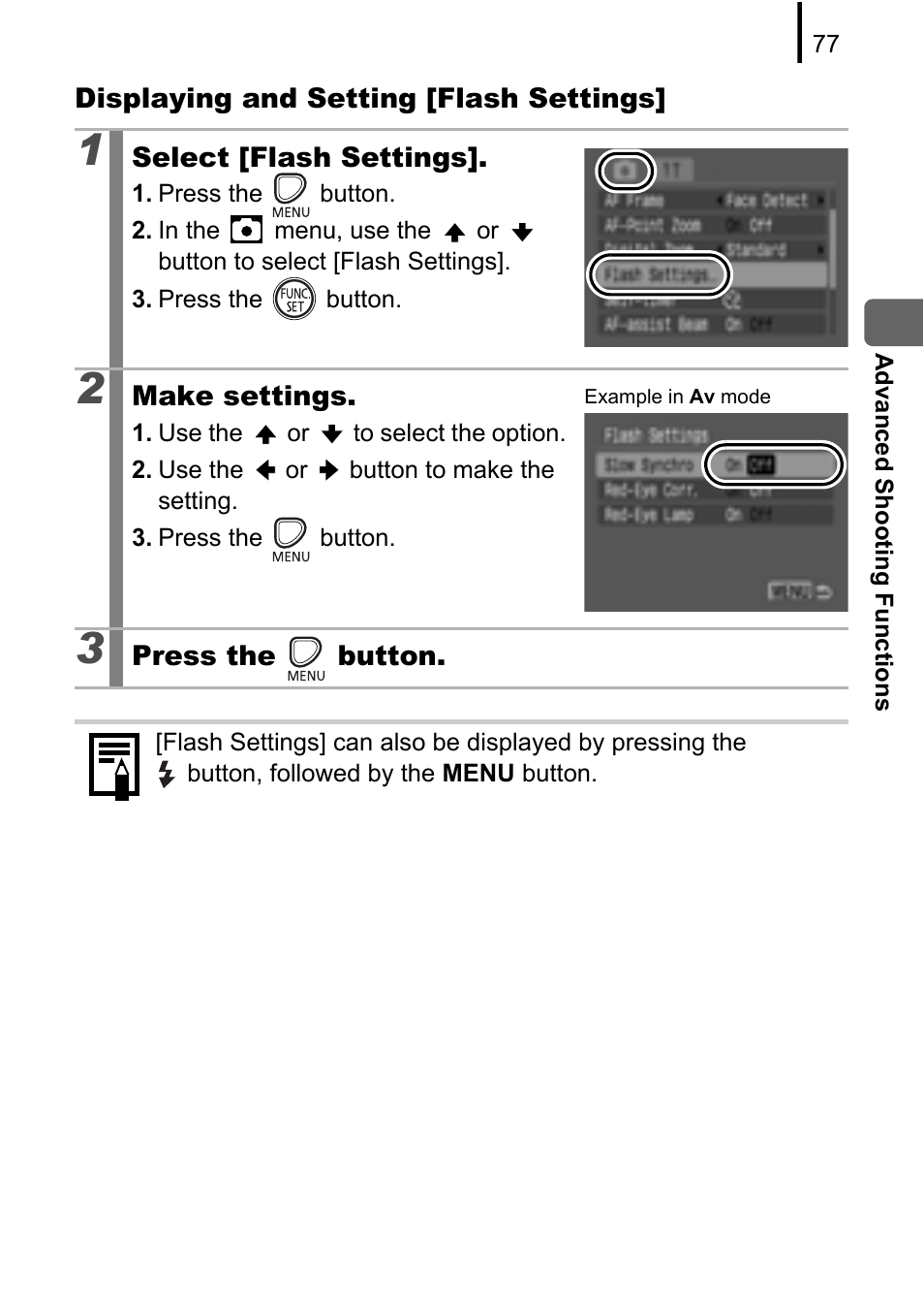 Canon A580 User Manual | Page 79 / 195