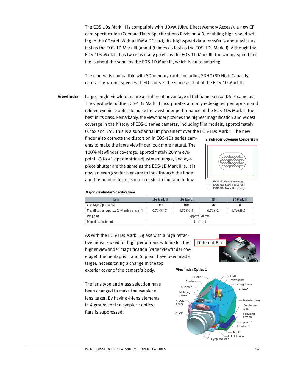 Viewfinder | Canon EOS 1Ds User Manual | Page 14 / 38