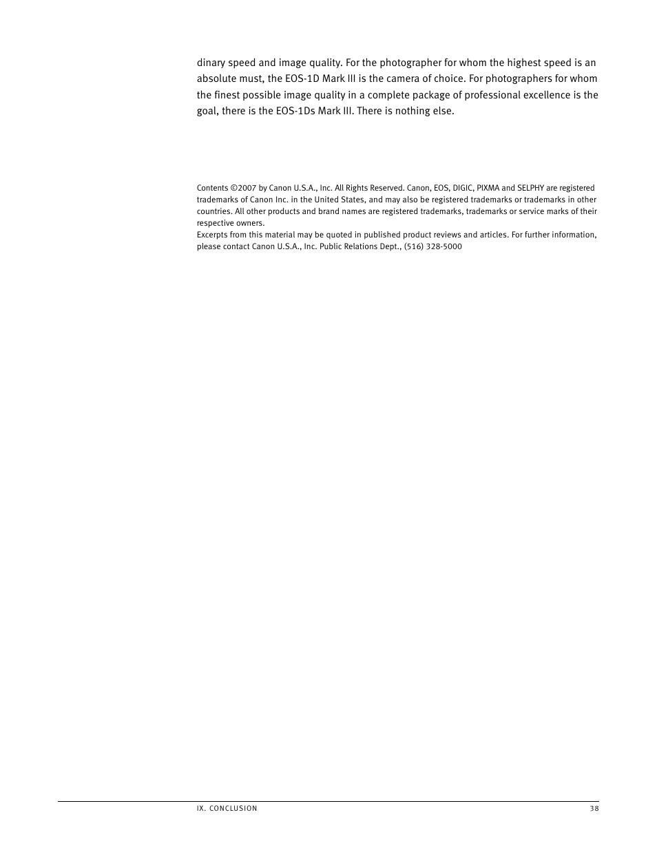 Canon EOS 1Ds User Manual | Page 38 / 38