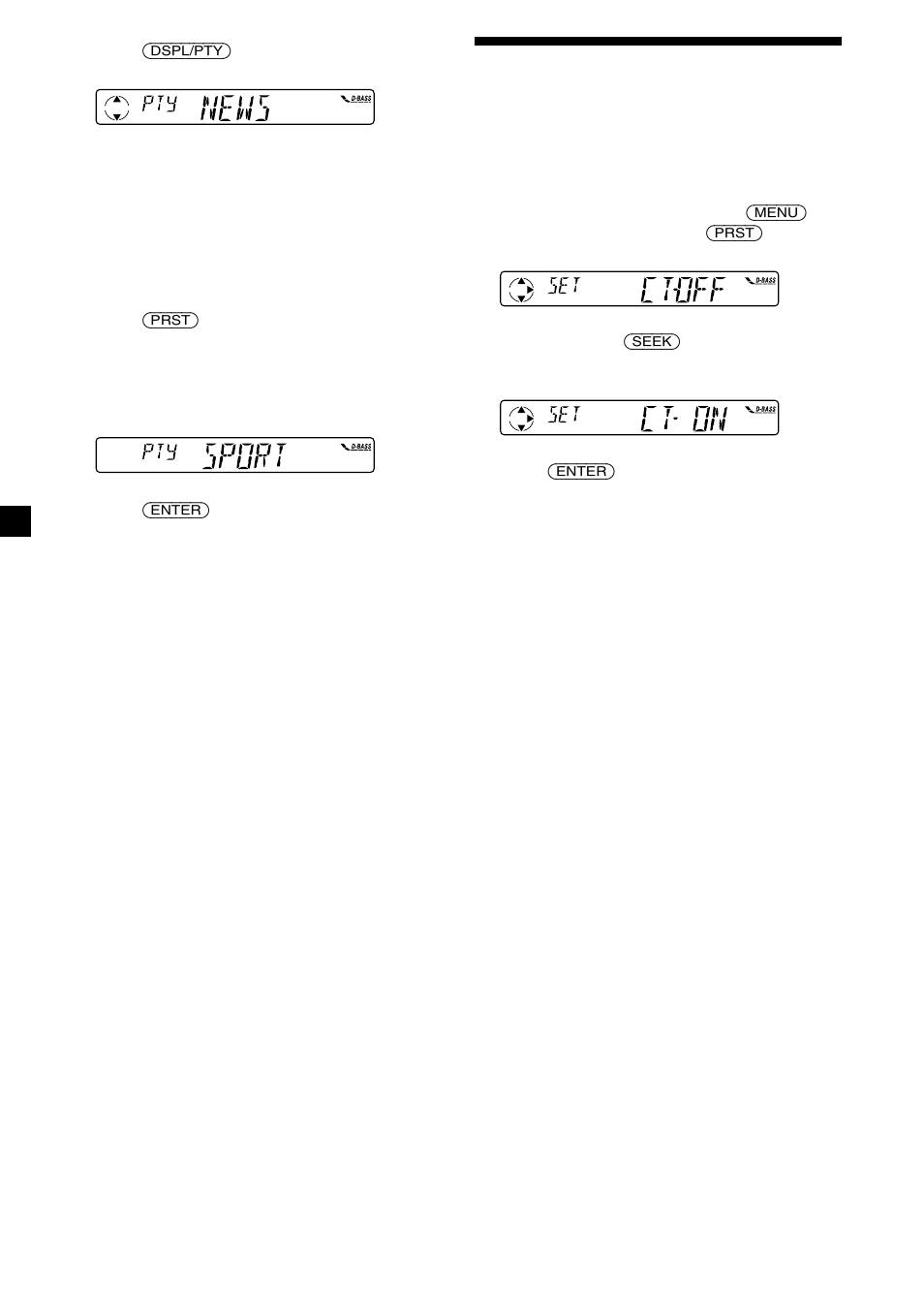 Setting the clock automatically | Sony XR-1300R User Manual | Page 14 / 100