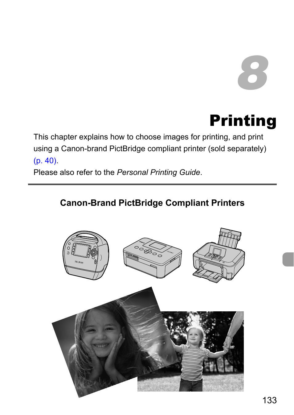 8 printing, Printing | Canon IXUS 1000 HS User Manual | Page 133 / 178