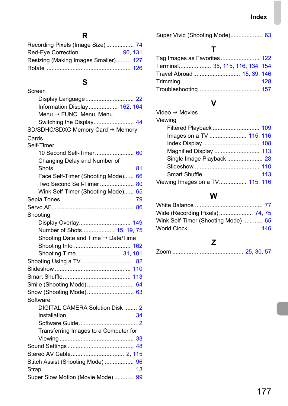 Canon IXUS 1000 HS User Manual | Page 177 / 178