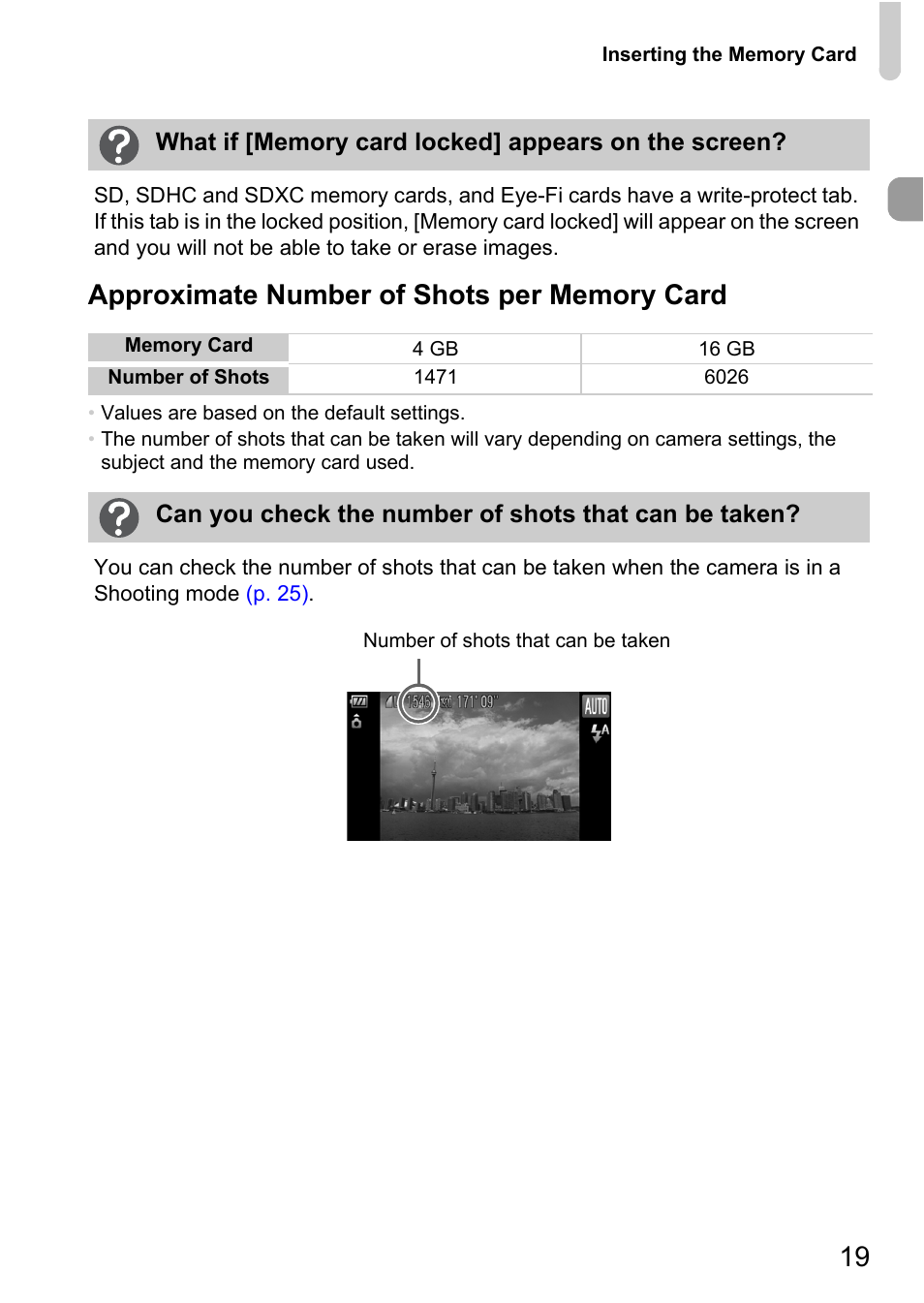 Canon IXUS 1000 HS User Manual | Page 19 / 178