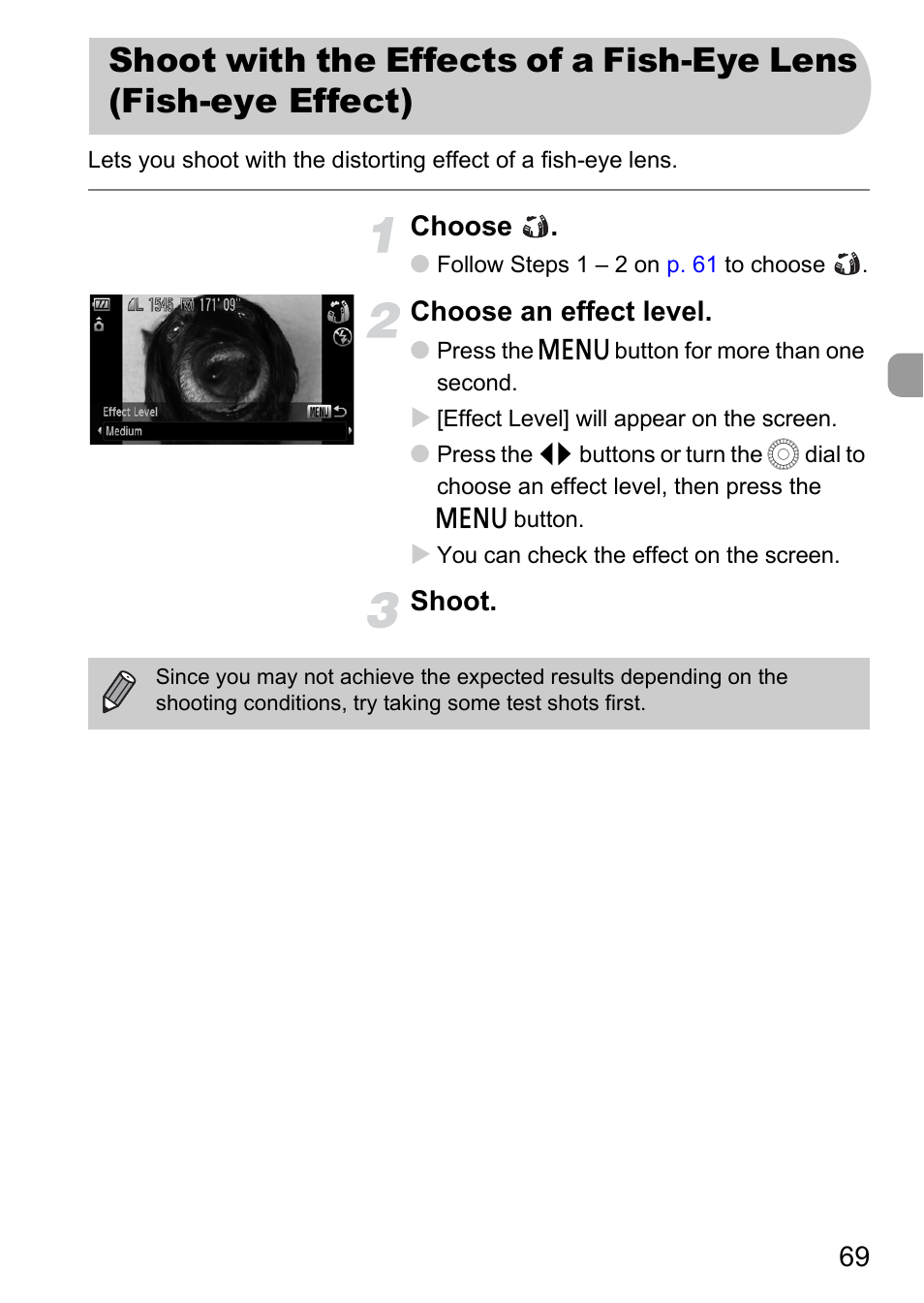 P. 69) | Canon IXUS 1000 HS User Manual | Page 69 / 178