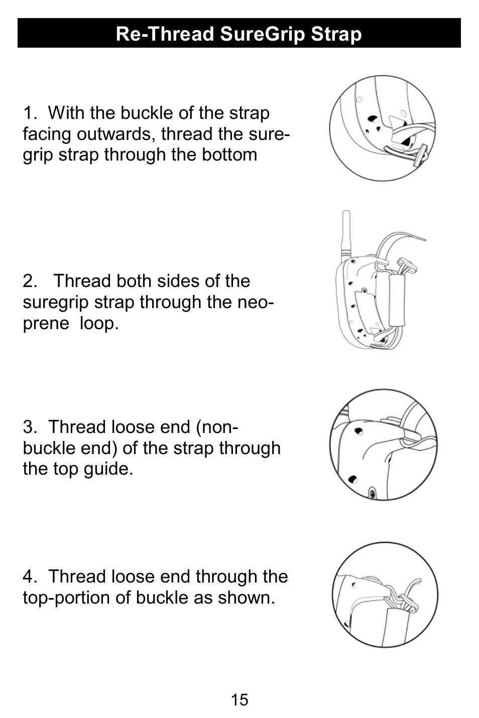D.T. Systems R.A.P.T. 1400 Series User Manual | Page 15 / 24
