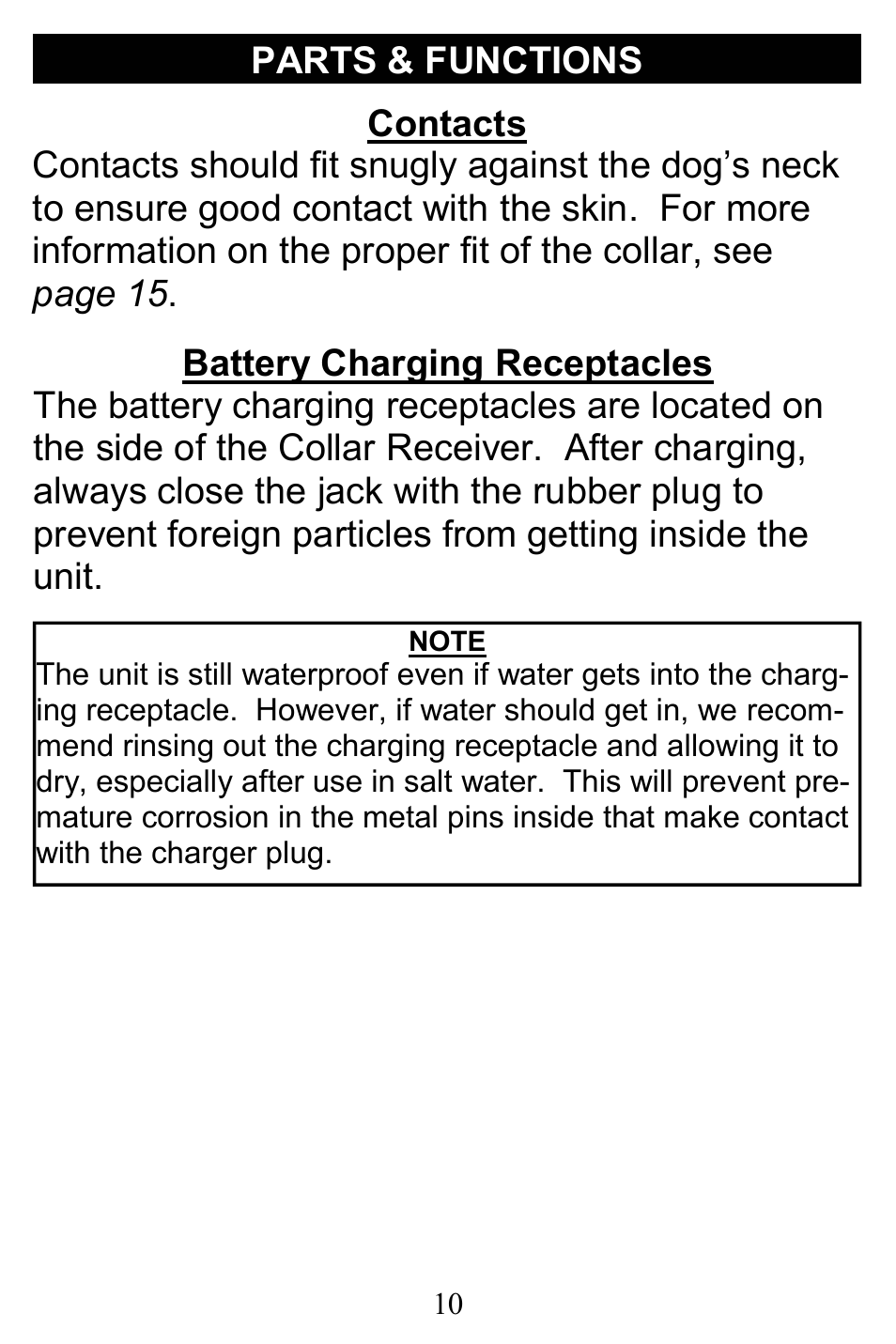 D.T. Systems Micro-iDT PLUS User Manual | Page 10 / 20