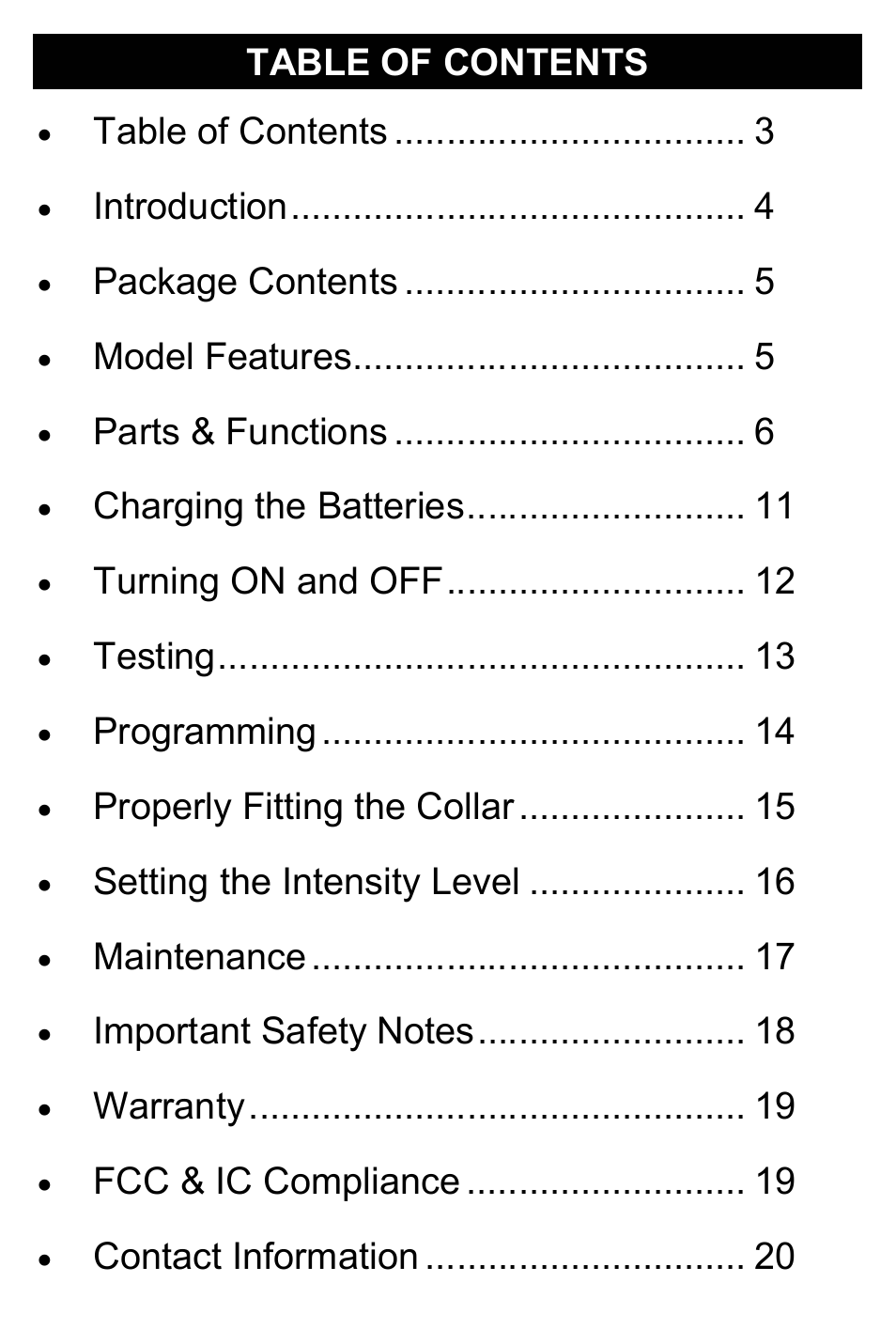 D.T. Systems Micro-iDT PLUS User Manual | Page 3 / 20