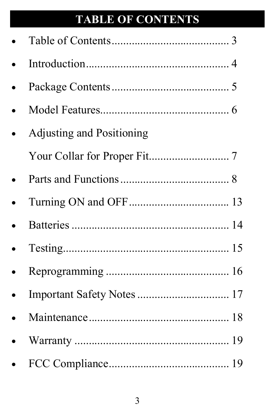D.T. Systems Micro-iDT Z3000 (ex. serial #A12345) User Manual | Page 3 / 20