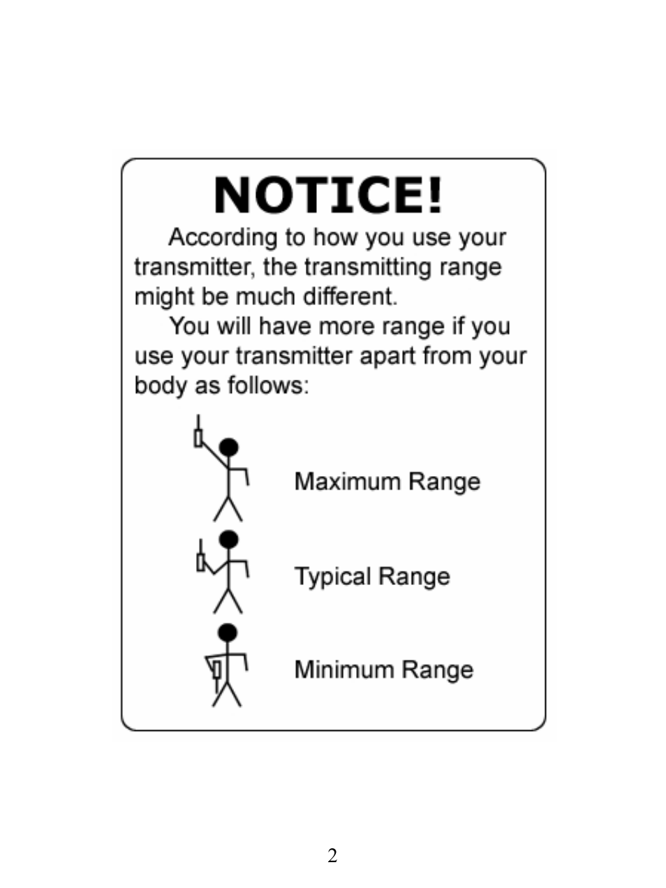 D.T. Systems H2O 1810 User Manual | Page 2 / 24