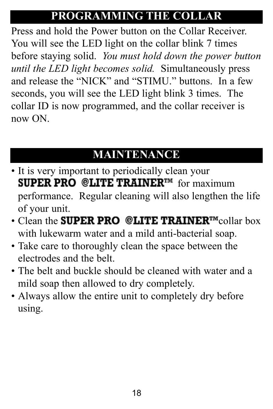 D.T. Systems SPT 2420 User Manual | Page 18 / 24