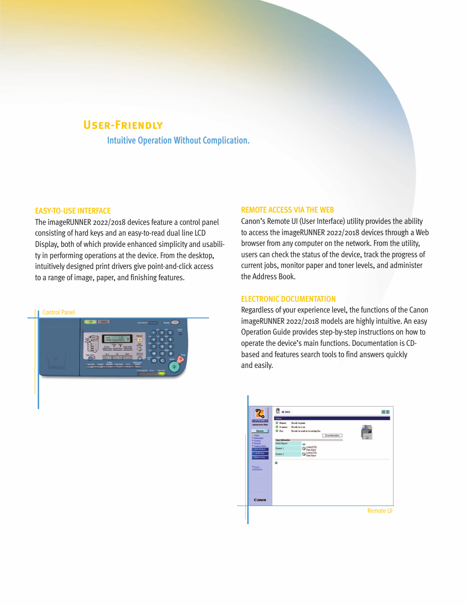 User-friendly | Canon 2022 User Manual | Page 7 / 8