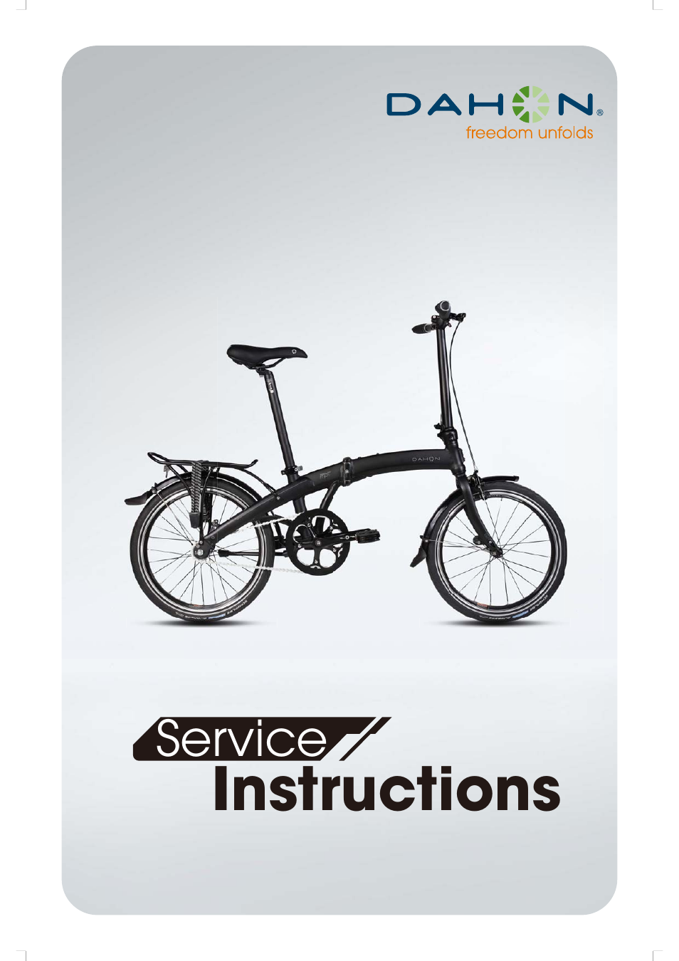 DAHON Service Manual User Manual | 28 pages