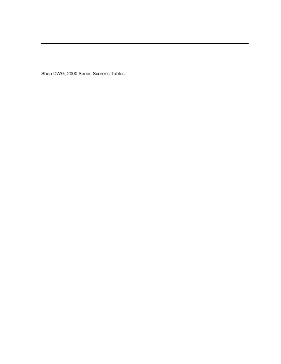 Appendix a: reference drawings | Daktronics ST-2002 Backlit & Non-Backlit Scorer’s Tables User Manual | Page 15 / 24