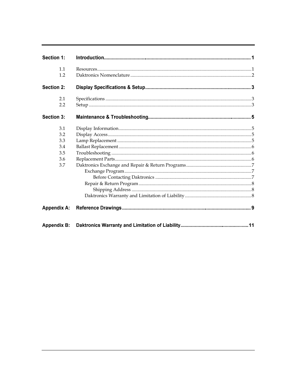 Daktronics ST-2002 Backlit & Non-Backlit Scorer’s Tables User Manual | Page 5 / 24