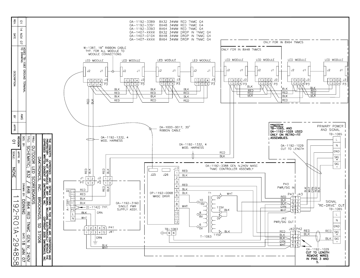 Daktronics CR-2004 Multi-Section Cricket Scoreboard User Manual | Page 73 / 90
